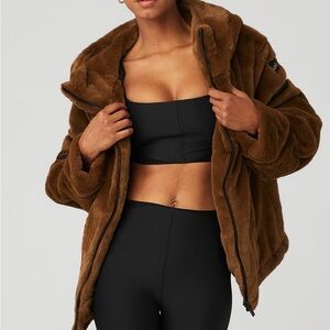 ALO Yoga Knockout Faux Fur Jacket